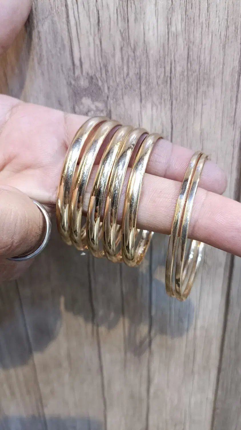 7 عددالنگوی طلا نو فقط با اجرت7درصدهمراه بافاکتور|جواهرات|کرمان, |دیوار