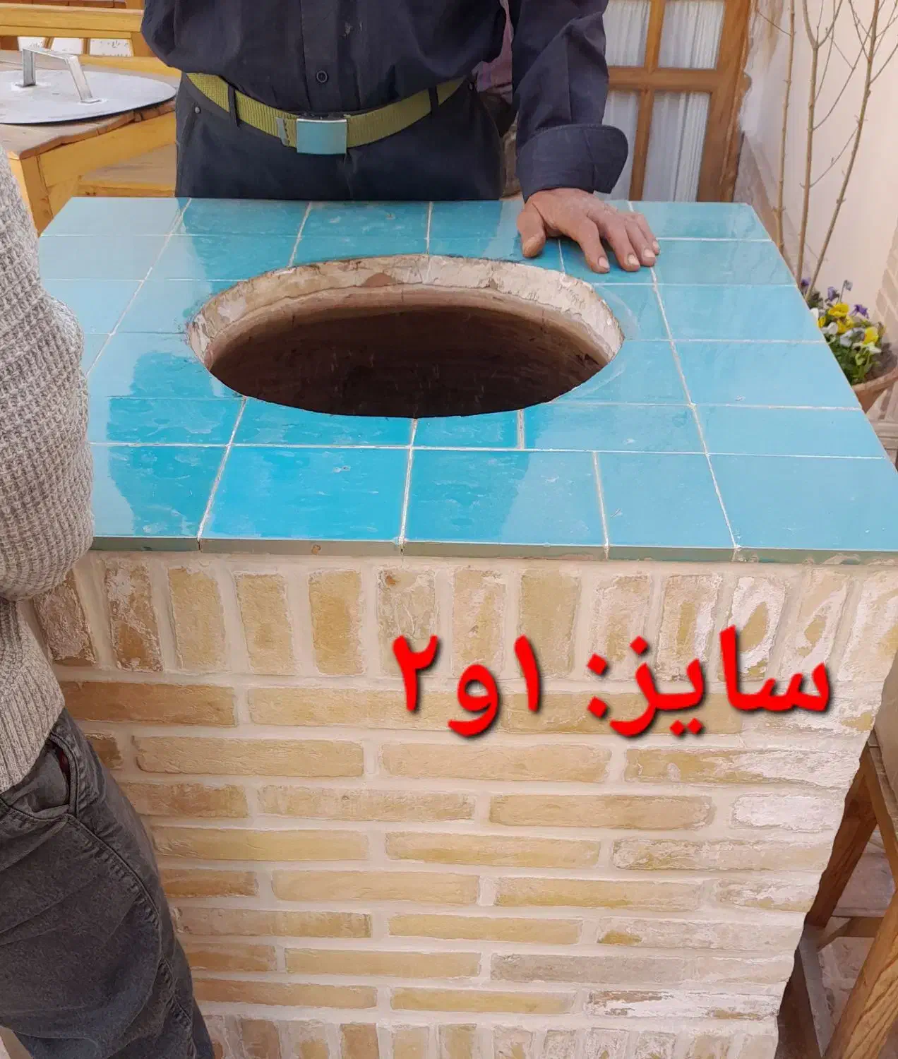 تنور سنتی گلی ( نان تافتون و سنتی )|اجاق گاز و لوازم برقی پختوپز|کاشان, کارگر|دیوار