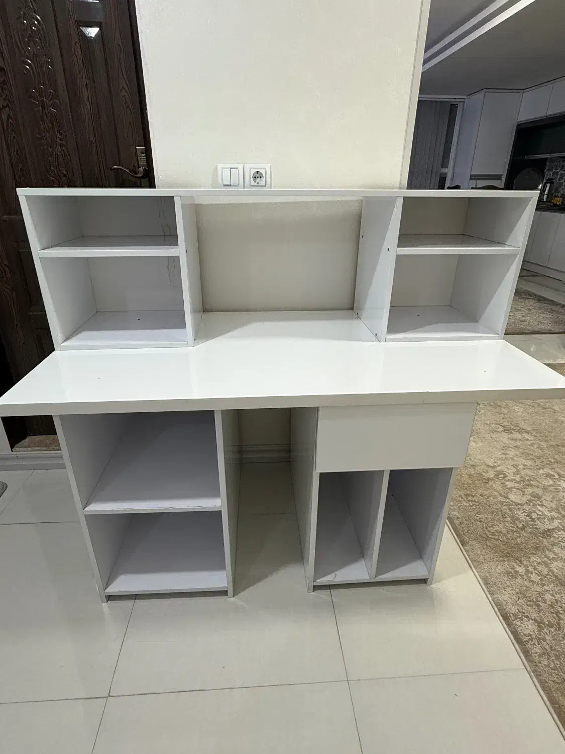 میز تحریر کامپیوتر ناخن کتابخانه شلف|میز تحریر و کامپیوتر|شیراز, درکی|دیوار