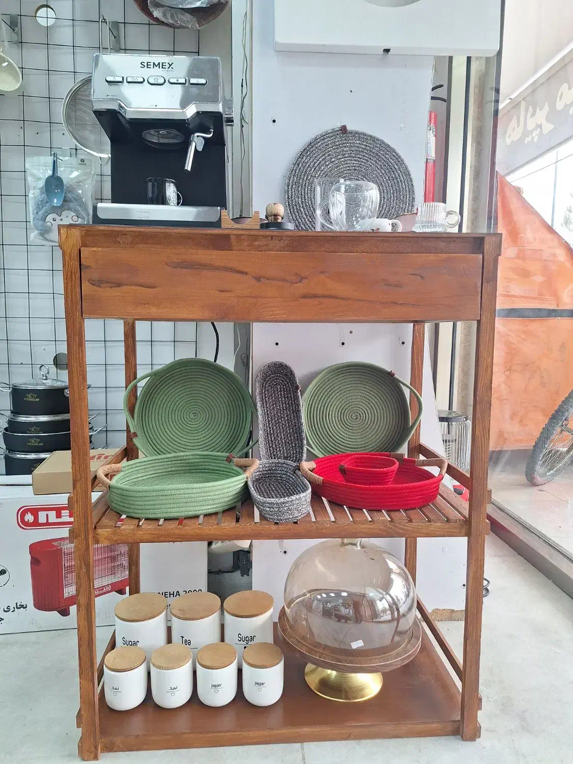 فروش ویژه کافی بار|بوفه، ویترین، کنسول|قم, پردیسان|دیوار
