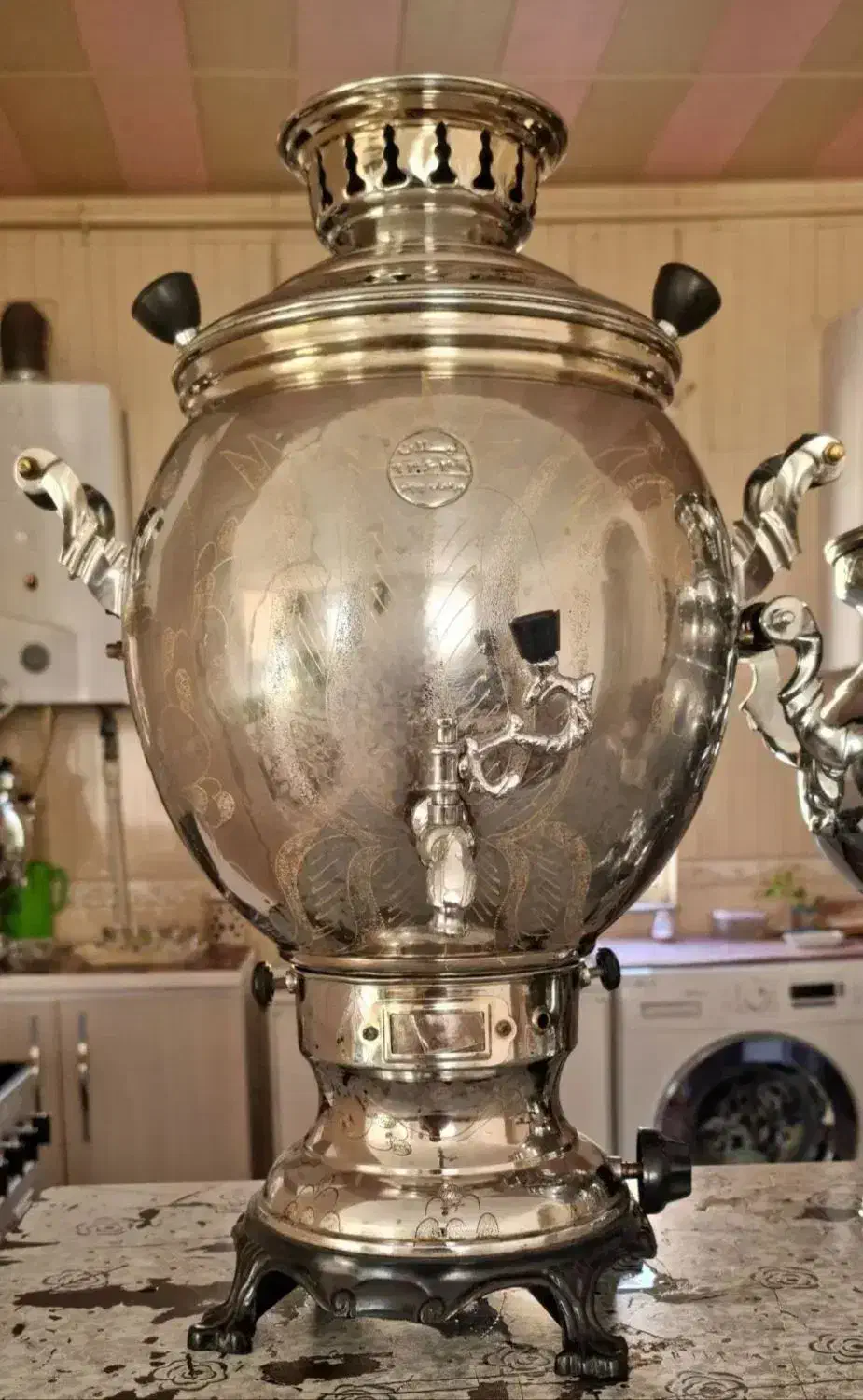 سماور گاز سوز|ظروف سرو و پذیرایی|سنندج, |دیوار