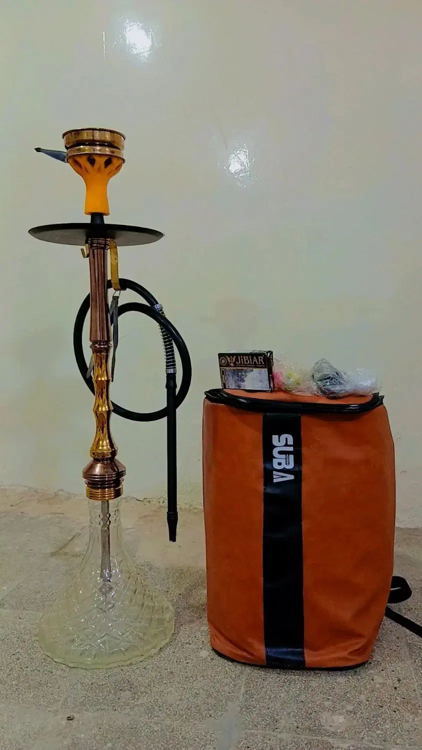 قلیان درحد نو همراه با کیف|صنایع دستی و سایر لوازم تزئینی|مشهد, رسالت|دیوار