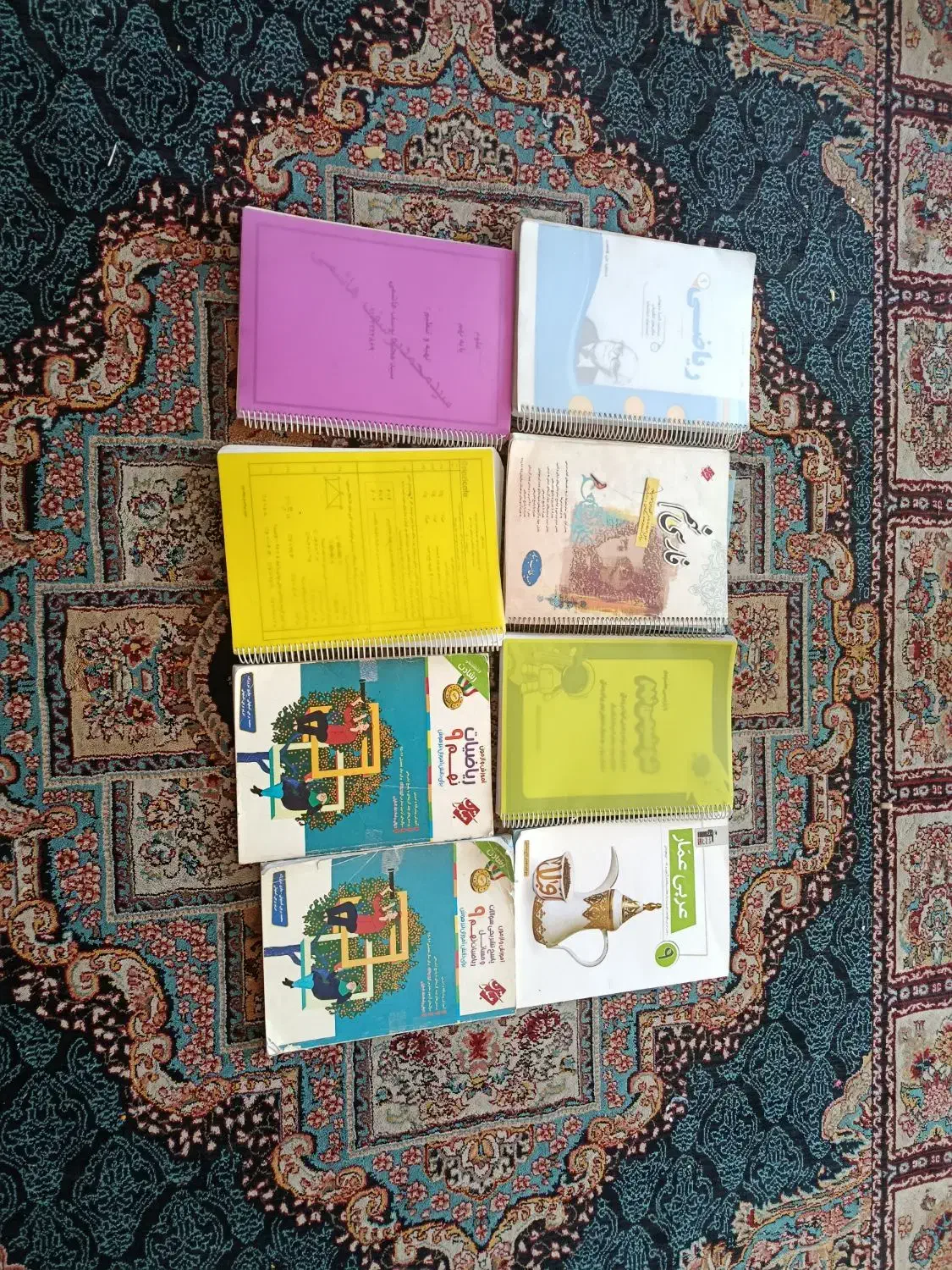 کتابهاب ششم ونهم برای قبولی تیزهوشان و نمونه دولتی|کتاب و مجله آموزشی|شیراز, آزادگان|دیوار