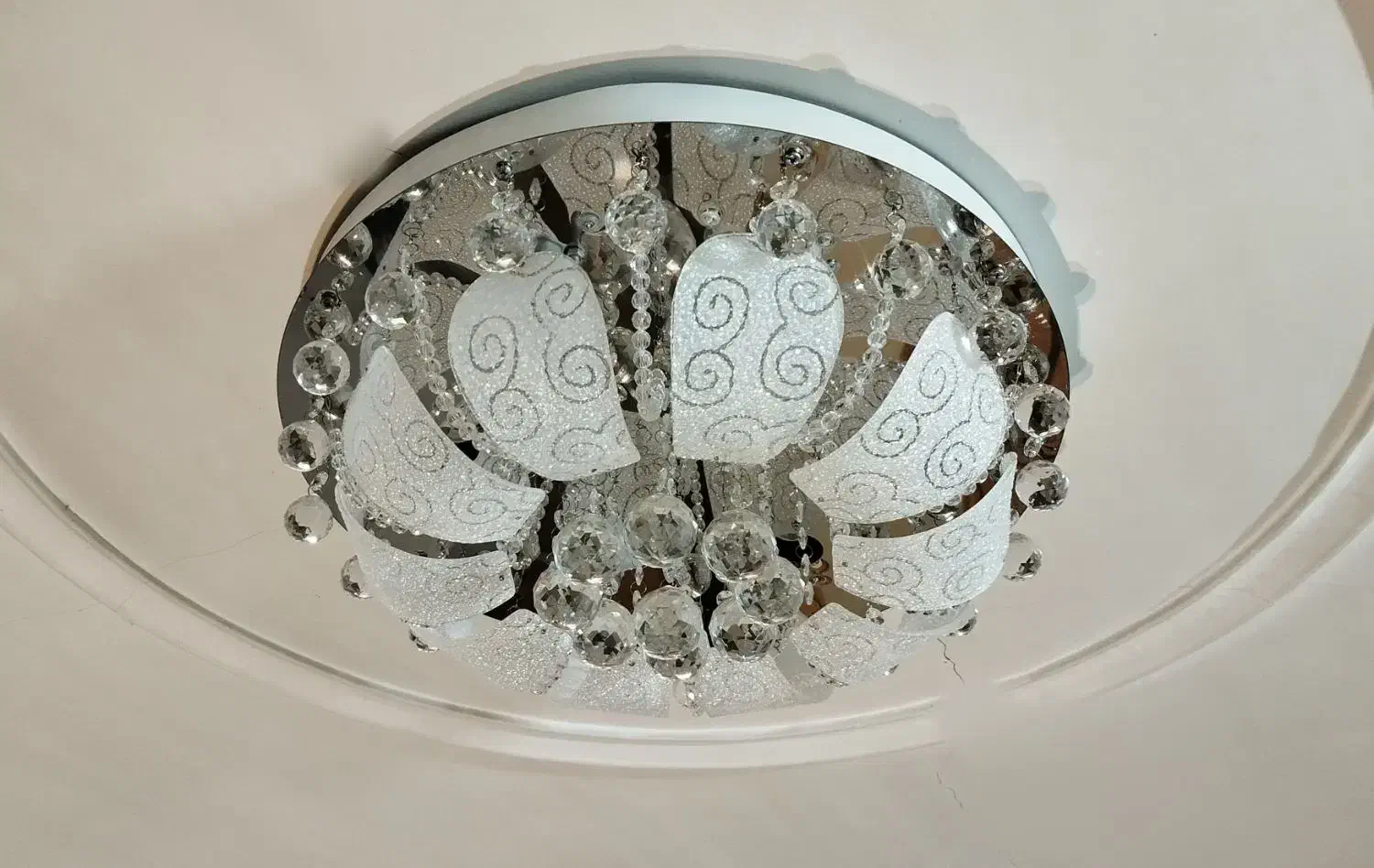 لوستر عالیجناب سایز پنجاه ( نصب رایگان)|لوستر و چراغ آویز|لاهیجان, خمیر کلایه|دیوار