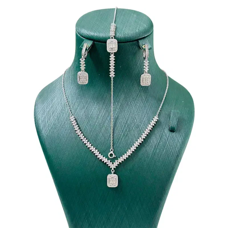 نیم ست نقره زنانه مدل اُلگا قیمت 6174000 تومان|جواهرات|رشت, بازار|دیوار