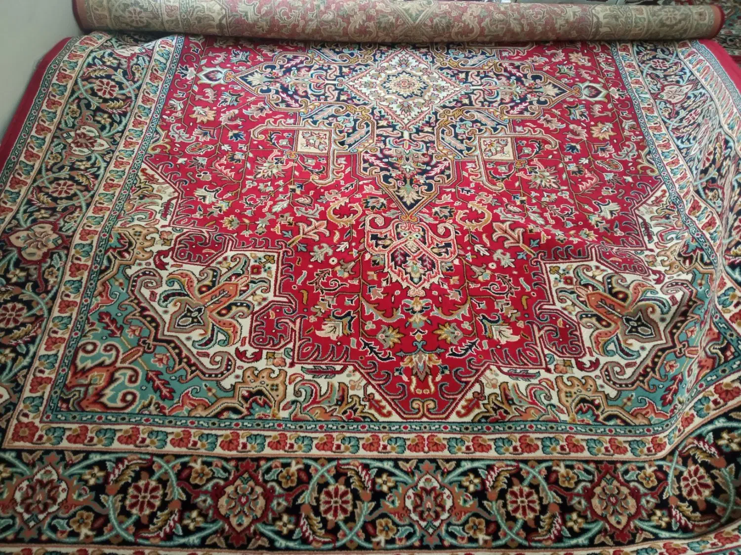 فرش 9متری|فرش|تبریز, |دیوار