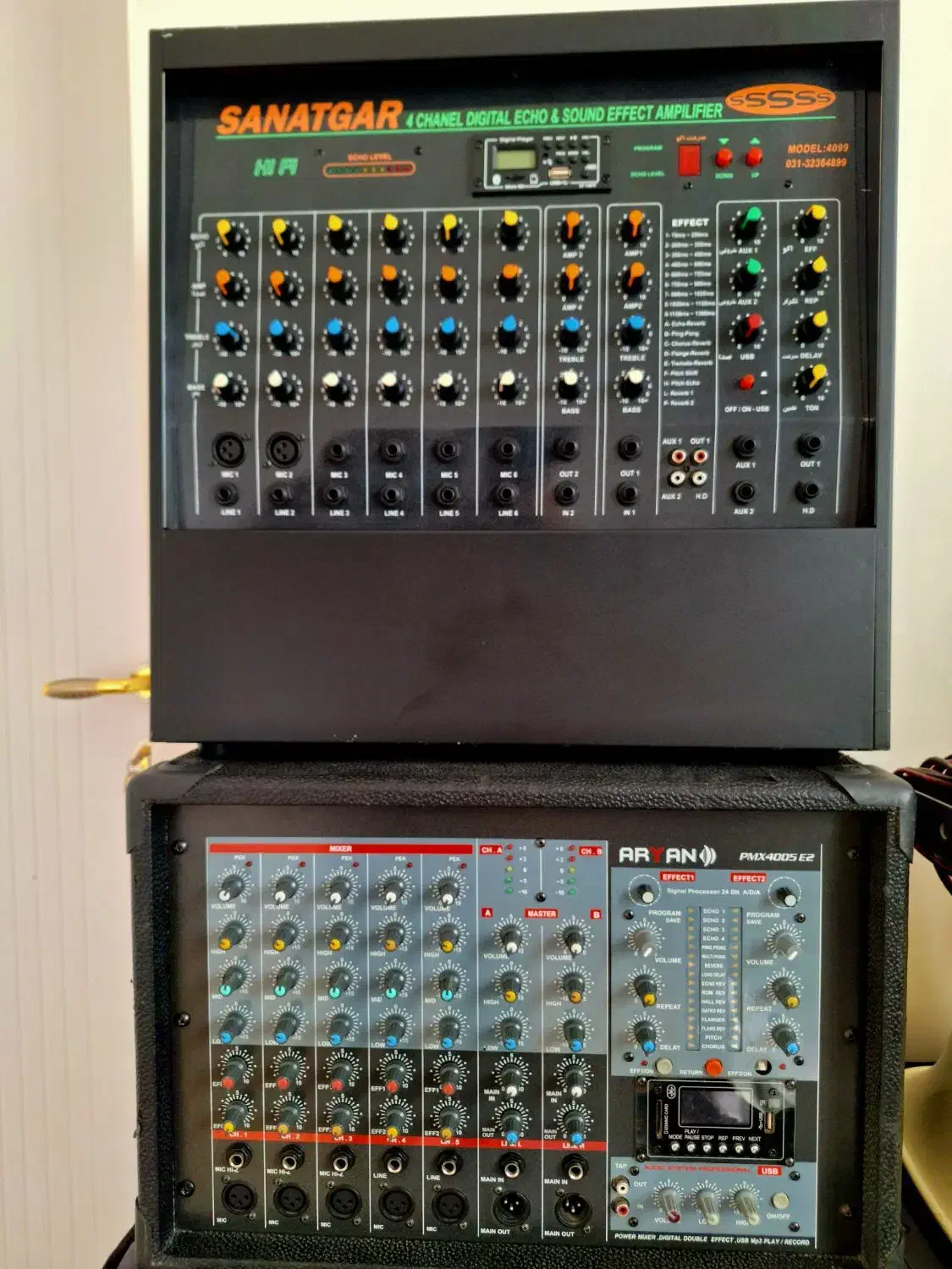 اکو صنعتگر ۴کانال.آرین ۲کانال و ..|صوتی و تصویری|شوشتر, |دیوار