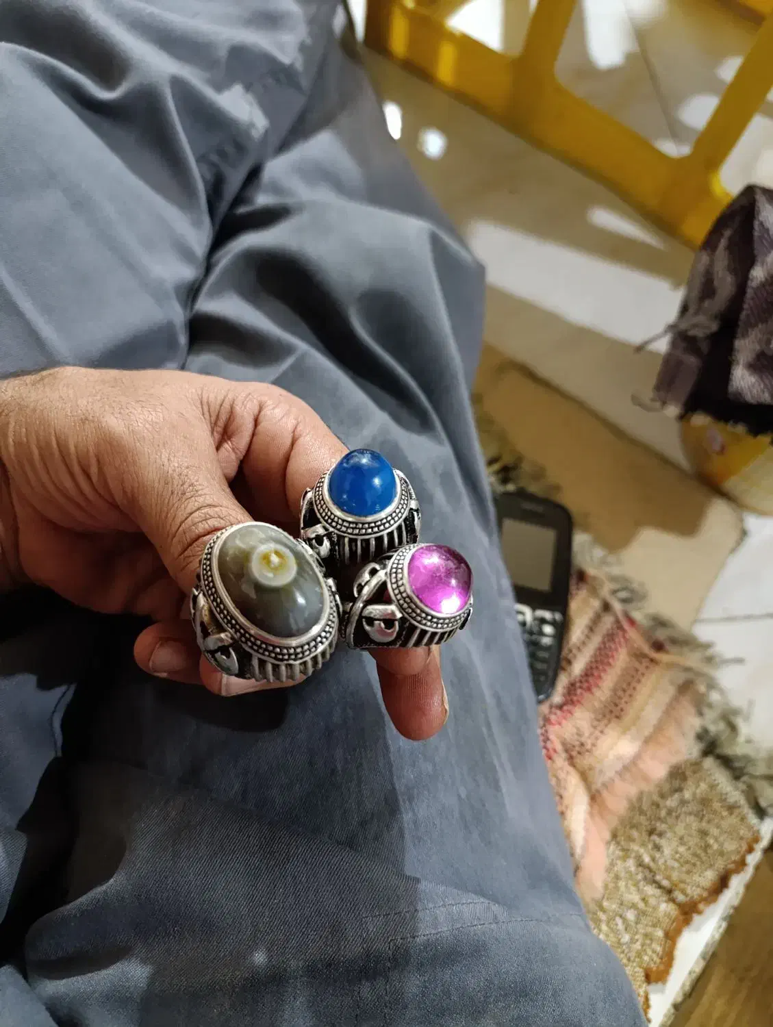 انگش عین الحر و باباقوری|جواهرات|قوچان, |دیوار