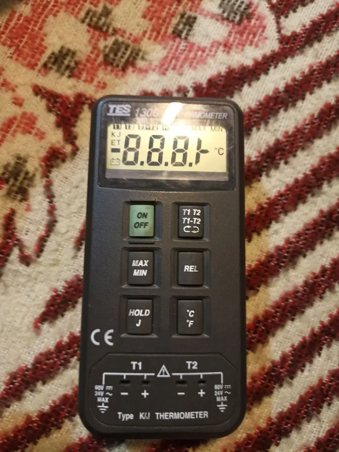 ترمومتر تماسی TES 1306|ابزارآلات|اصفهان, شهرک صنعتی جی|دیوار