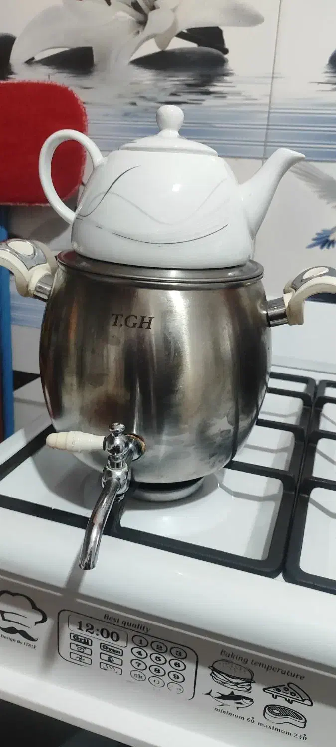 کتری سماوری|قوری، کتری، قهوه‌ساز دستی|پیشوا, |دیوار