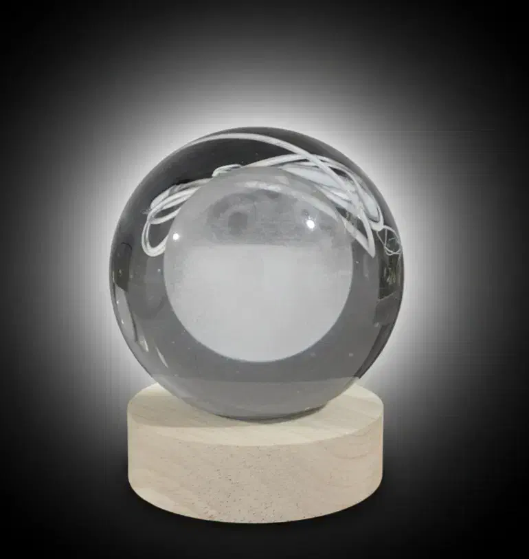 شب‌خواب شیشه‌ای طرح کریستالی/نور ملایم و جذاب|صنایع دستی و سایر لوازم تزئینی|قم, شهر قائم|دیوار