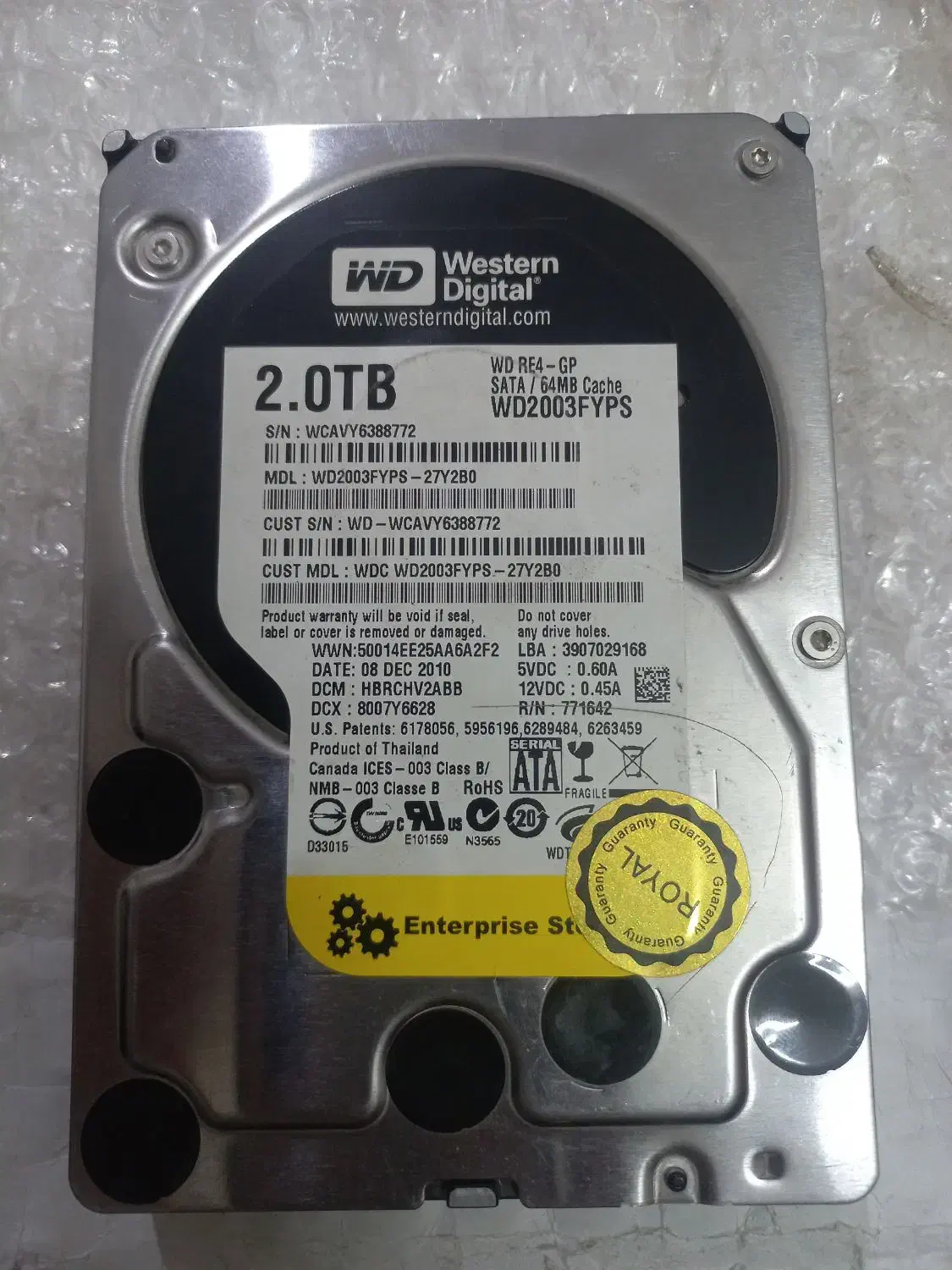 هارد ۲ ترا وسترن Black|قطعات و لوازم جانبی رایانه|مشهد, ادیب نیشابوری (شهرک غرب)|دیوار