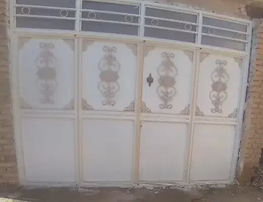 درب آهنی سنگین در حد نو|مصالح و تجهیزات ساختمان|صوفیان, |دیوار