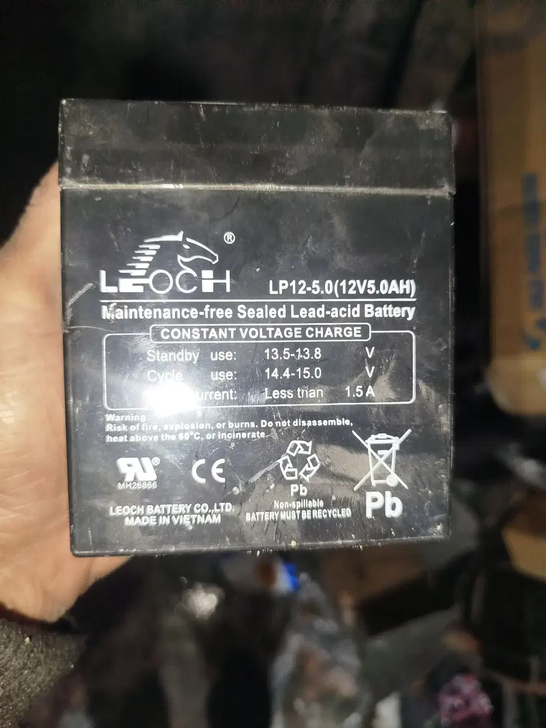 باطری ۱۲ولت ۴/۵امپر|قطعات و لوازم جانبی رایانه|تهران, چیتگر شمالی|دیوار