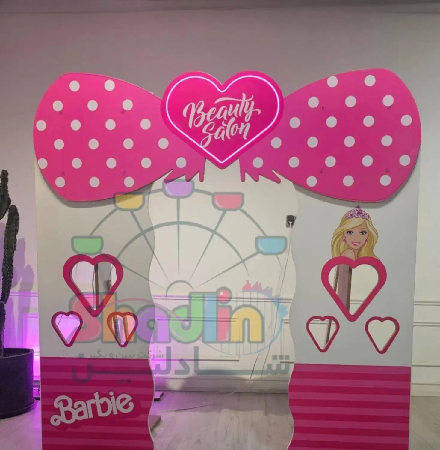 اتاقک شهر مشاغل مهدکودک،خانه کودک / شادلین|اسباب‌‌بازی|گنبد کاووس, |دیوار