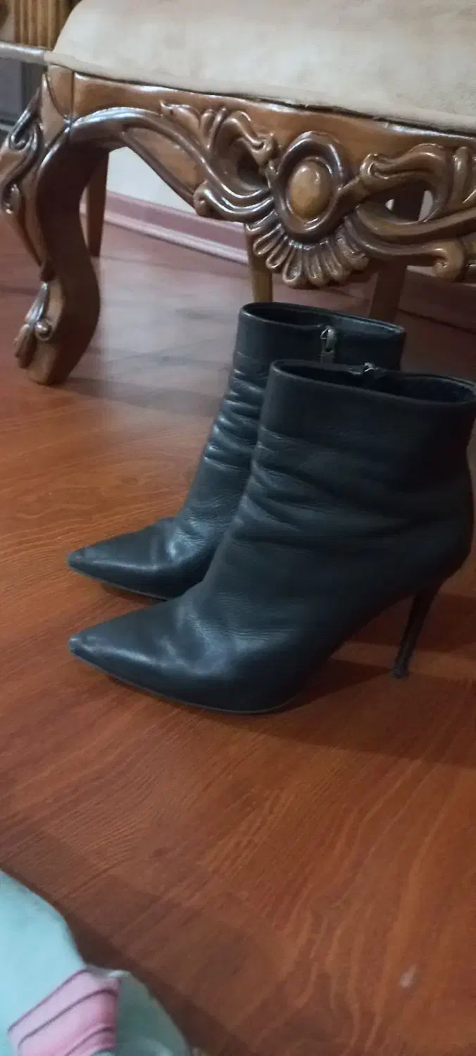 بوت زنانه چرم|کیف، کفش، کمربند|تبریز, |دیوار