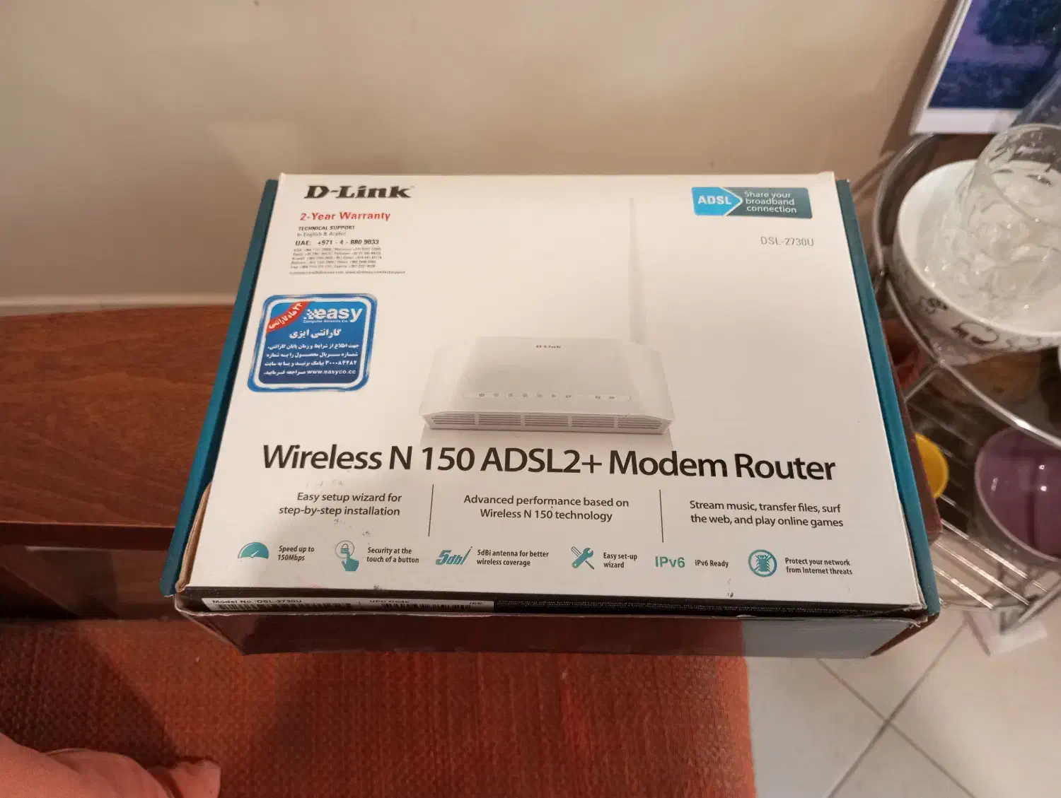 مودم دی لینک ADSL مدل 2730U|مودم و تجهیزات شبکه|تهران, بهار|دیوار