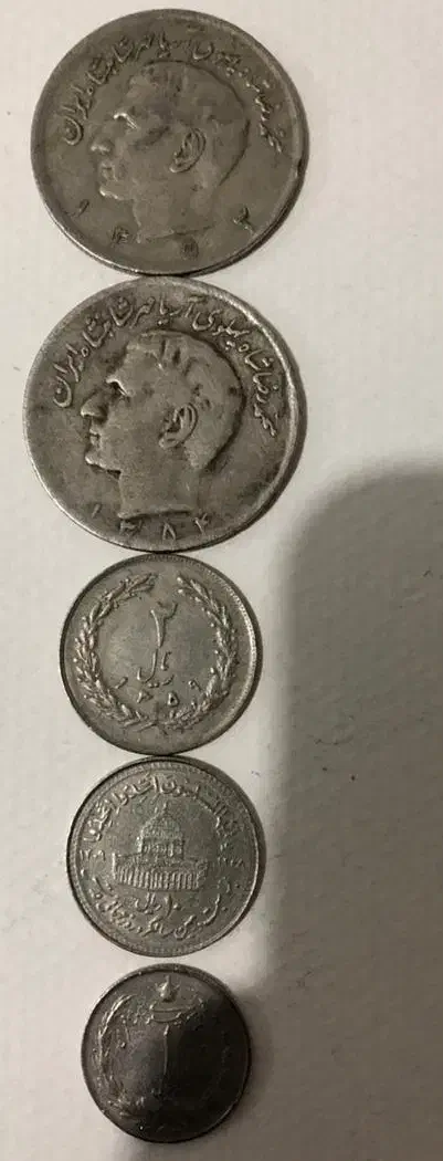 سکه قدیمی|کلکسیون سکه، تمبر، اسکناس|کرج, کوی کارمندان جنوبی|دیوار