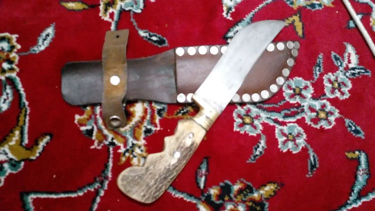 چاقو دسته شاخ|کلکسیون اشیاء عتیقه|فاضل آباد, |دیوار