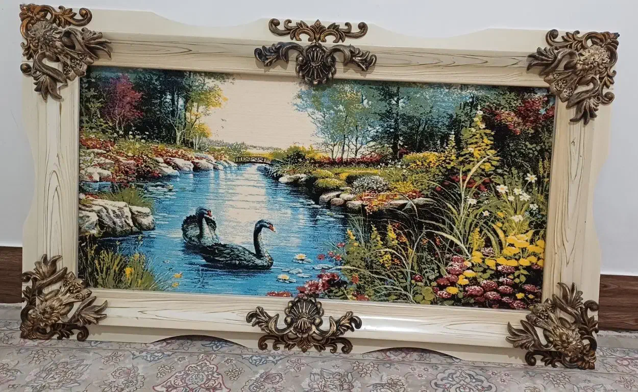 تابلو فرش زیبا|تابلو فرش|خرمآباد, |دیوار