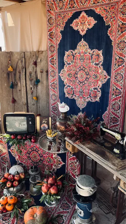 اجرای دکورهای زیبای یلدایی|خدمات پذیرایی، مراسم|یزد, |دیوار