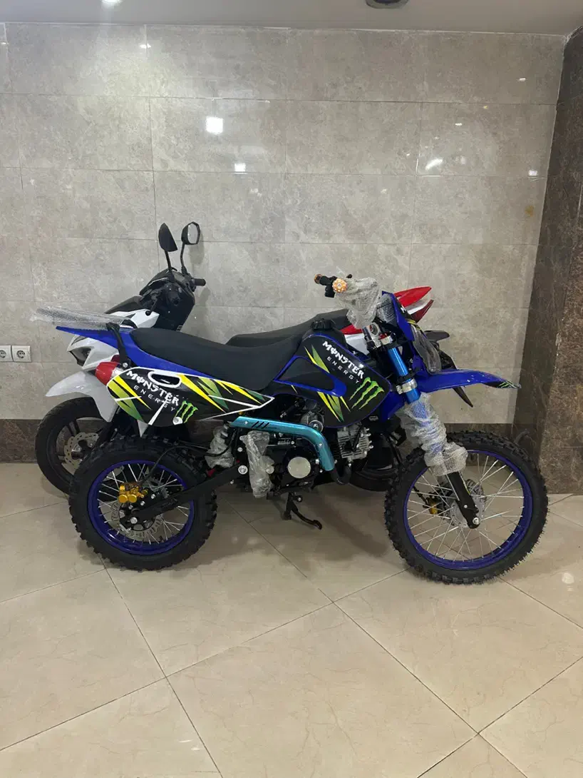 مینی کراس تریل 125cc جفت اگزوز دونفره اکبند 2025|موتورسیکلت|تهران, بهارستان|دیوار