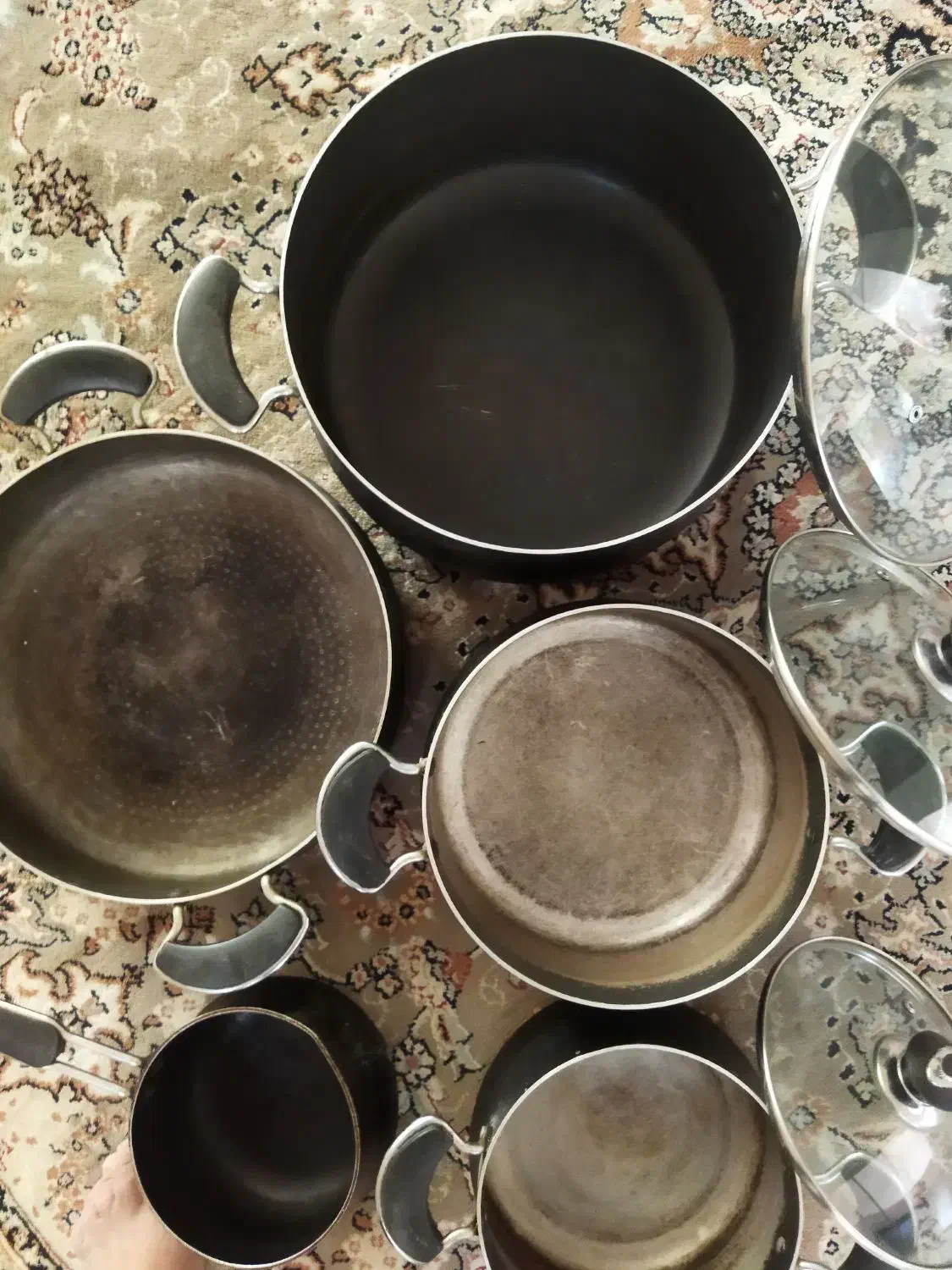 سرویس قابلمه تفلون|ظروف پختوپز|کوهدشت, |دیوار