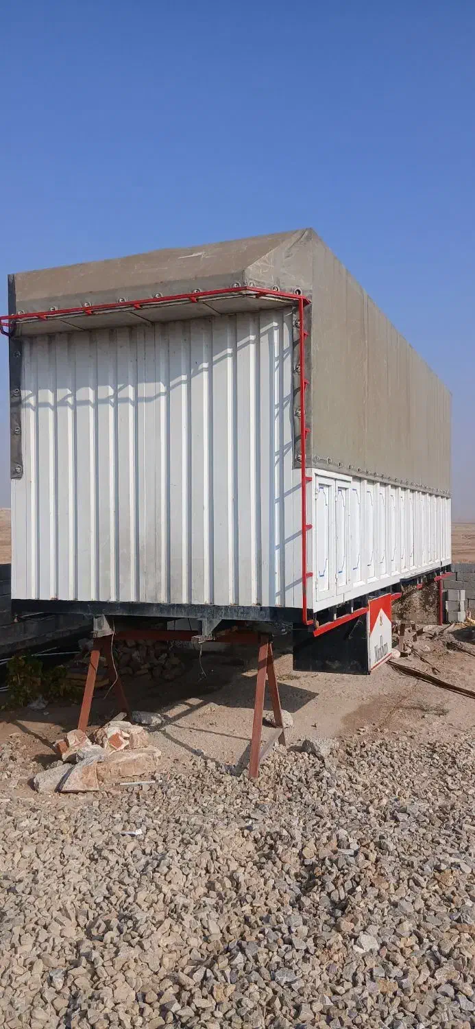 اتاق شیشه مسقف دهچرخ|خودرو سنگین|ملکان, |دیوار