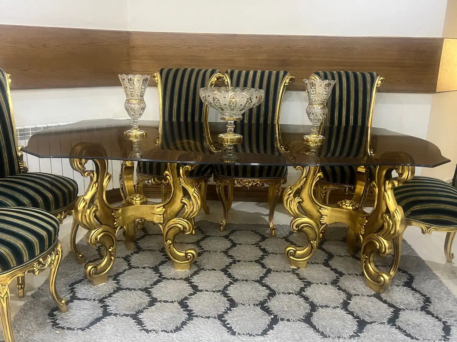 میز ناهارخوری تک ۸ نفره|میز و صندلی غذاخوری|مشهد, نیروی هوایی|دیوار