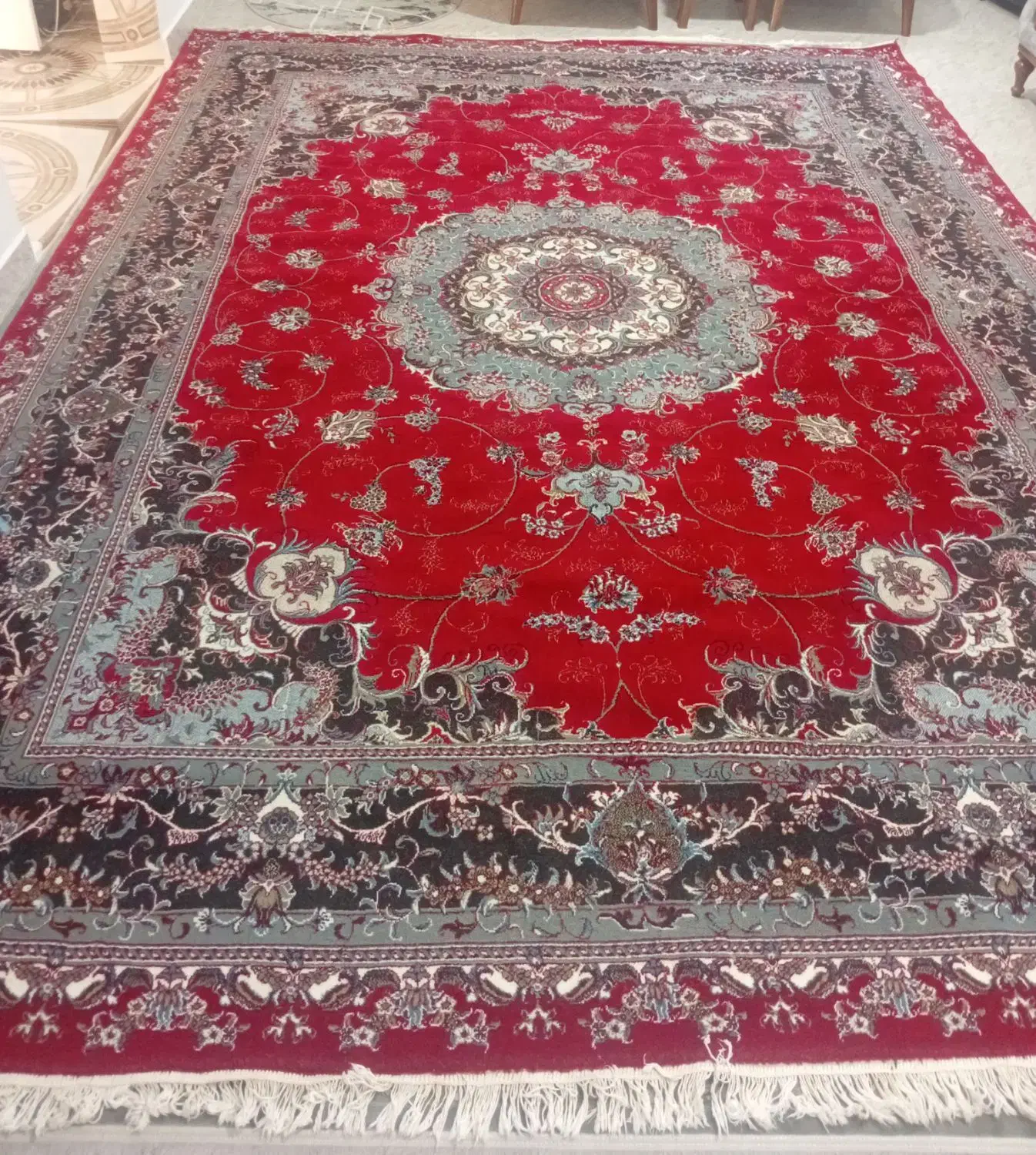 فرش 12 متری سنتی|فرش|سرخرود, |دیوار