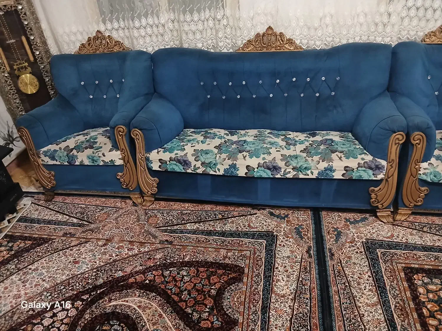 مبل ۷نفر قیمت ۲تمن|مبلمان خانگی و میز عسلی|اسلامشهر, شهرک سالور|دیوار