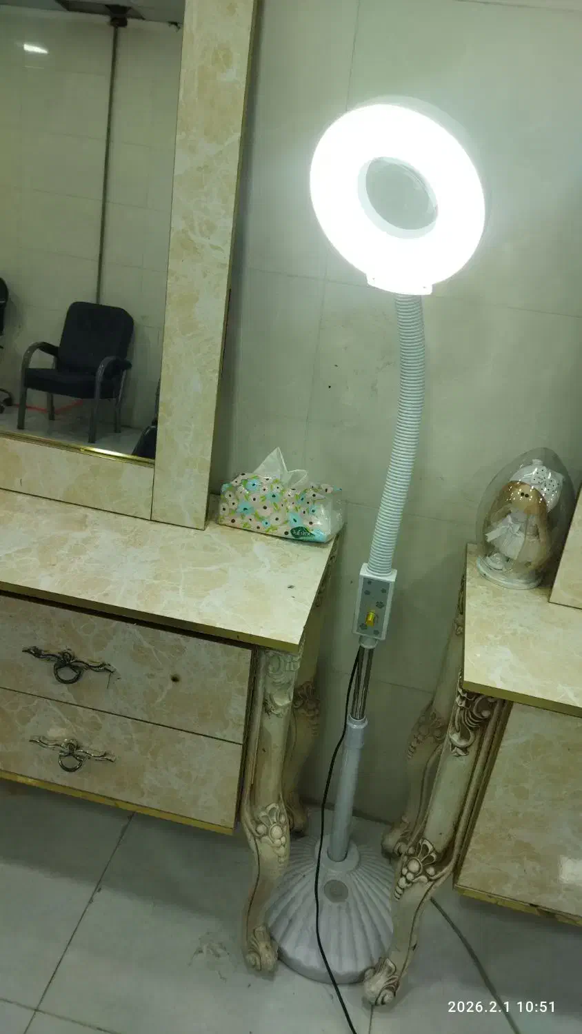 رینگ لایت|دوربین عکاسی و فیلم‌برداری|قم, نیروگاه|دیوار