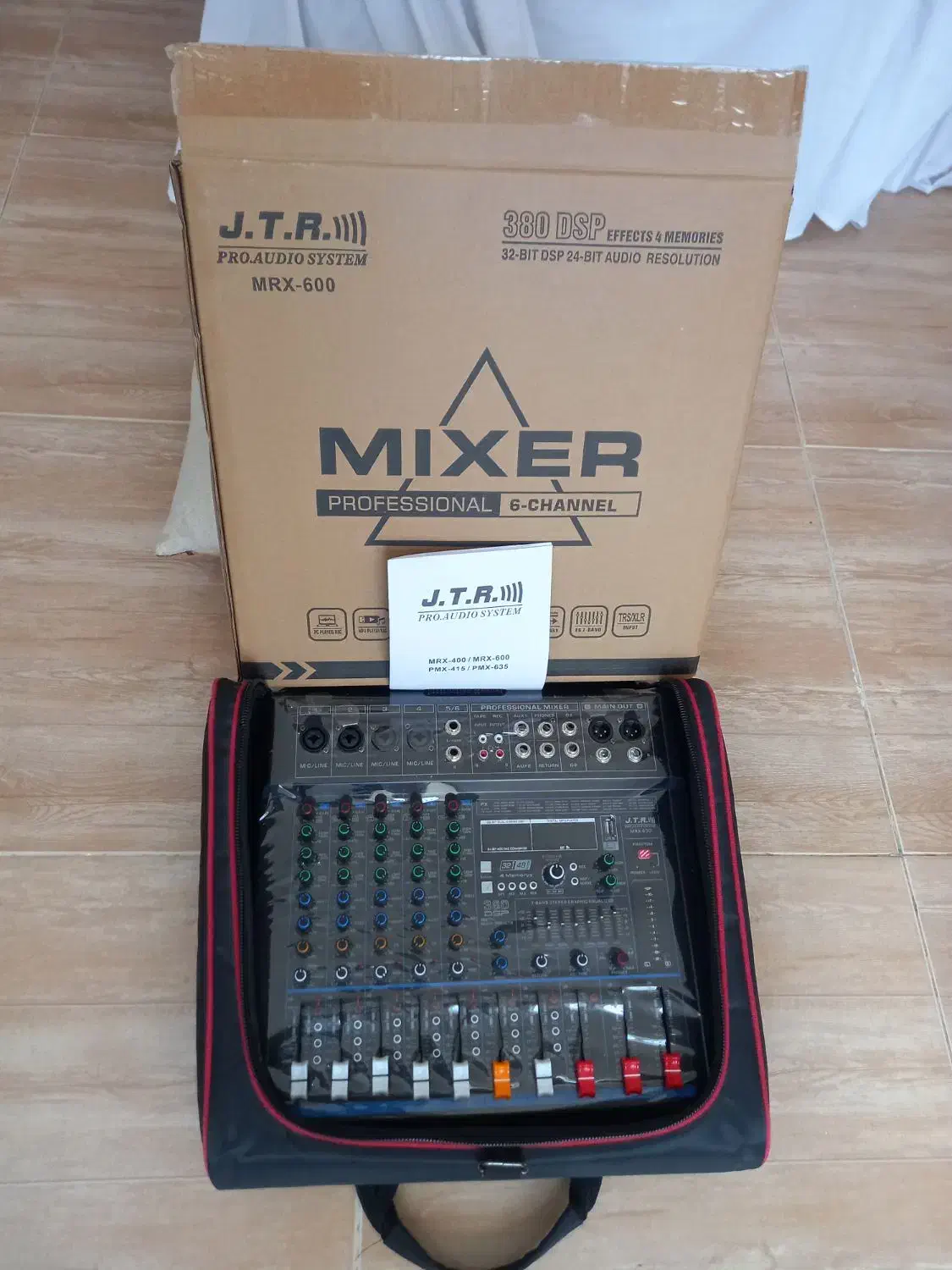 میکسر جی تی آر 600 jtr نو آک ۱۶۵۰۰۰۰۰ تومن|صوتی و تصویری|مشهد, شاهد (شهرک غرب)|دیوار