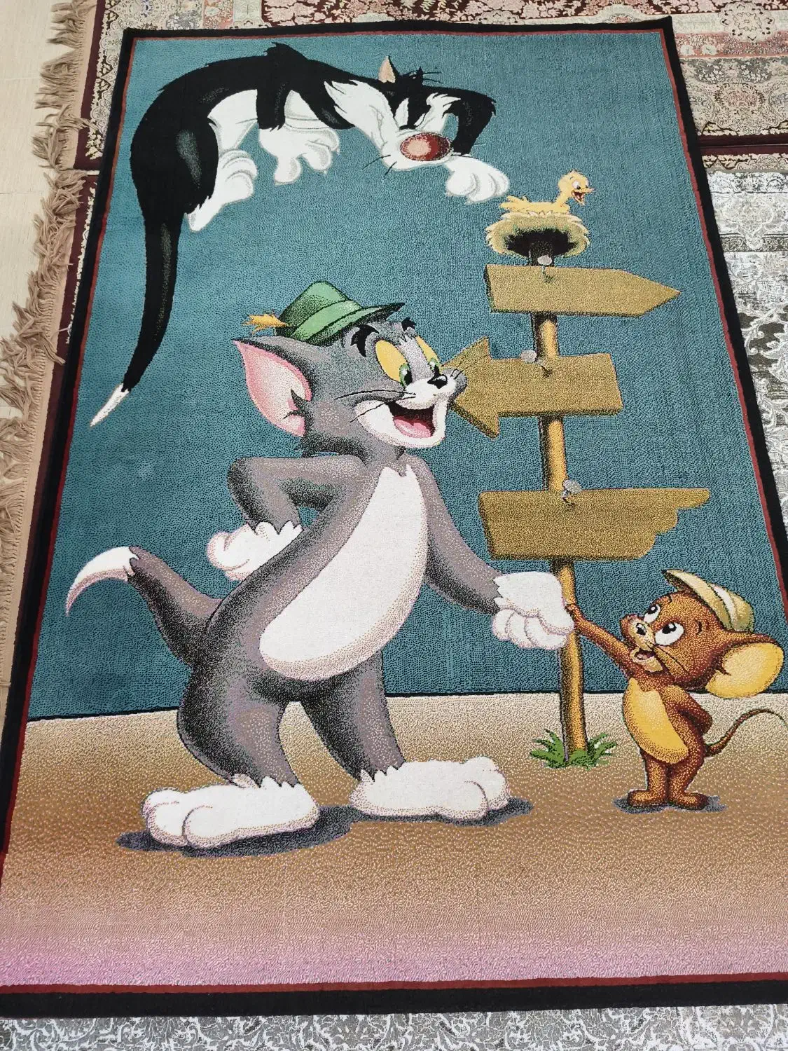 قالی بچگانه|فرش|سنندج, |دیوار