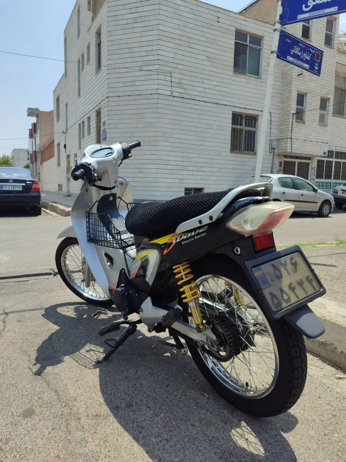 موتور طرح ویو 125|موتورسیکلت|قزوین, |دیوار