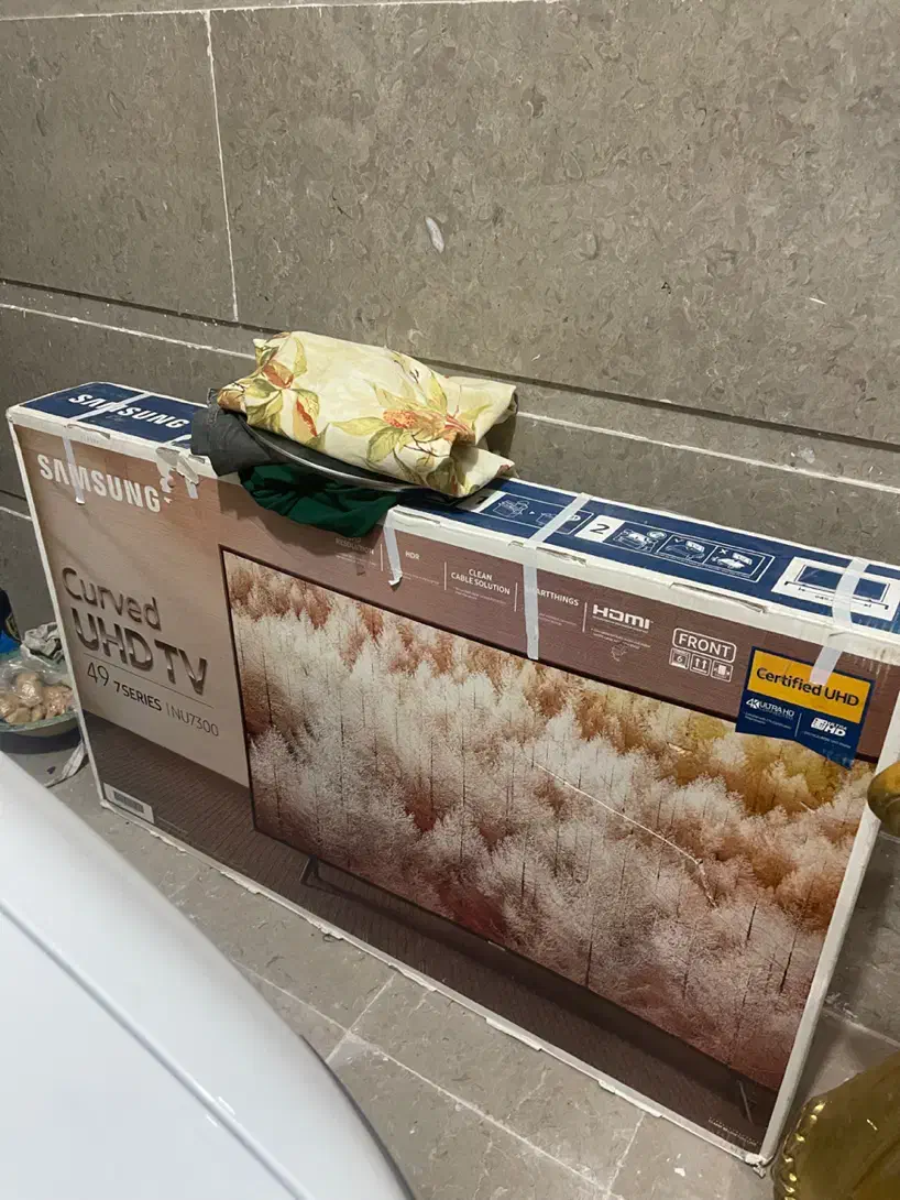 تلویزیون سامسونگ صفحه شکسته|تلویزیون و پروژکتور|زابل, |دیوار