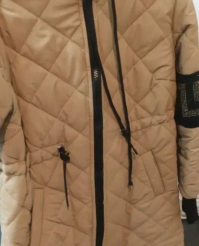 پالتو زنانه نگین دار ورساچه شیک و بافت مانتویی|لباس|قم, چهار امامزاده|دیوار