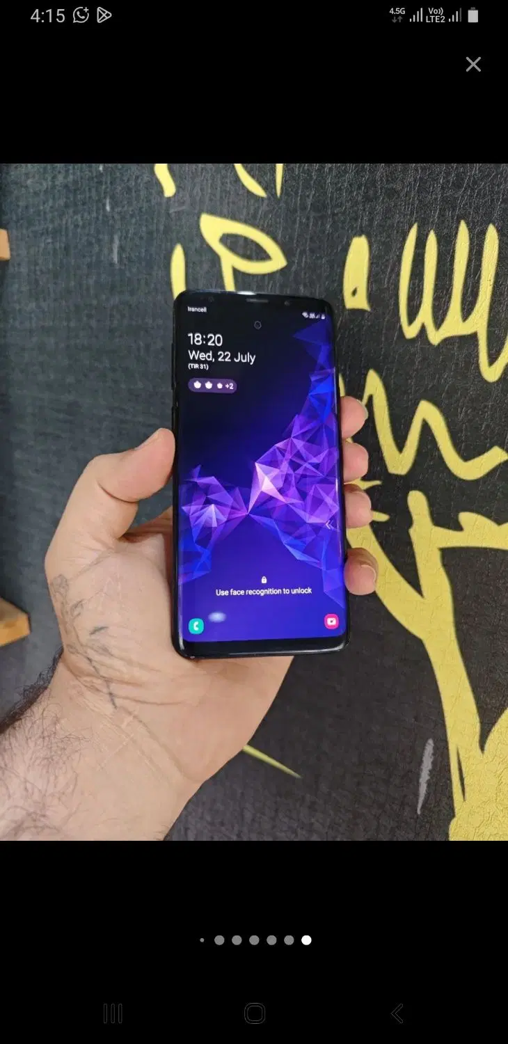 سامسونگ 128/6 S9 plus|موبایل|قم, شاه ابراهیم|دیوار