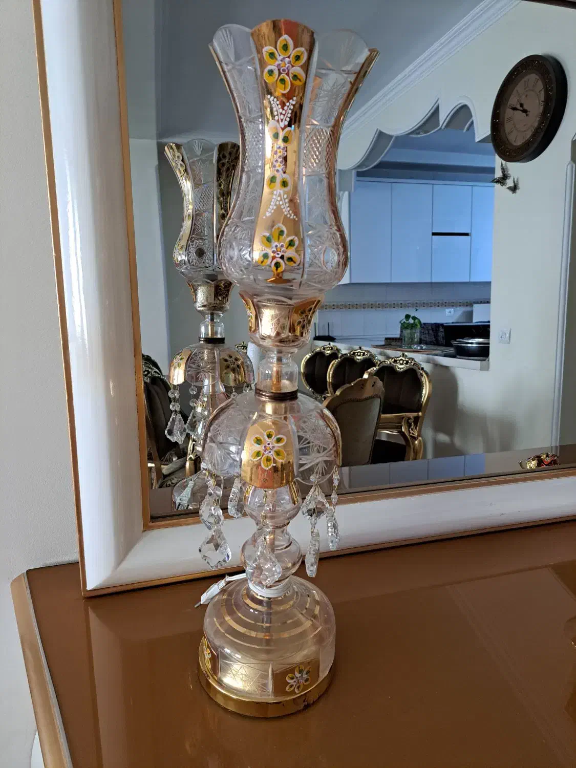 کنسول و شمعدان|بوفه، ویترین، کنسول|قرچک, مهدیه|دیوار