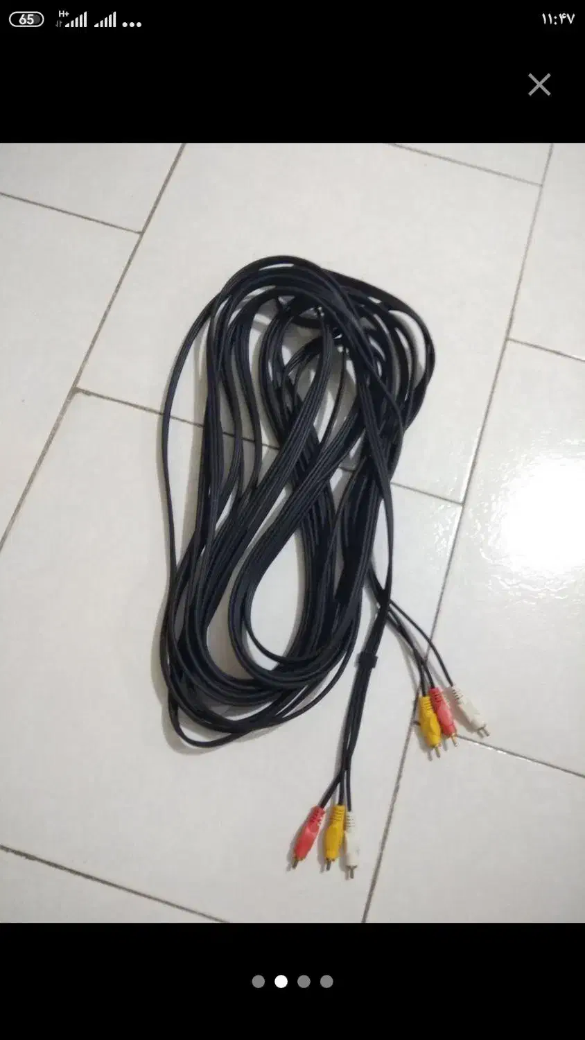 کابل رابط سه فیش AV|صوتی و تصویری|پردیس, فاز ۳|دیوار