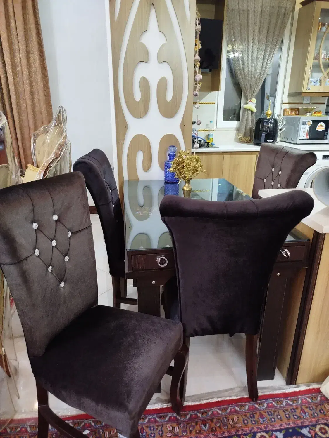 میز ناهار خوری ۴ نفره نو|میز و صندلی غذاخوری|قرچک, مهدیه|دیوار