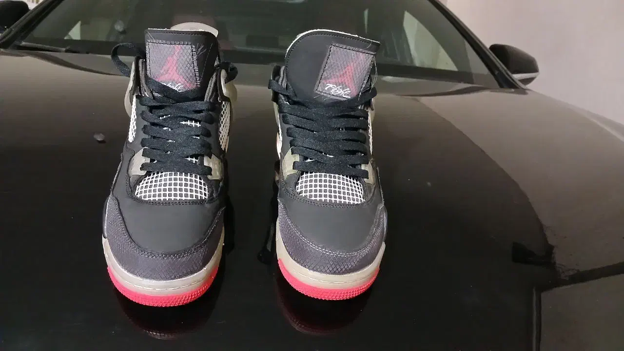 کتونی نایک جردن ایر 4 نو نو|کیف، کفش، کمربند|شیروان (خراسان), |دیوار