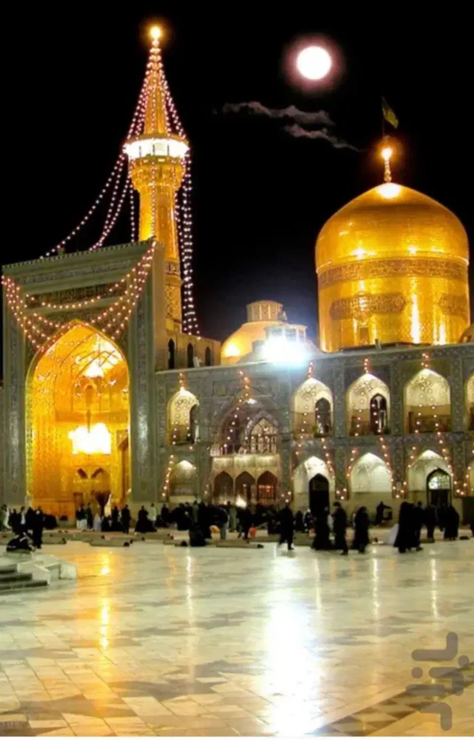 سفر به مشهد مقدس|تور و چارتر|اصفهان, سرچشمه|دیوار