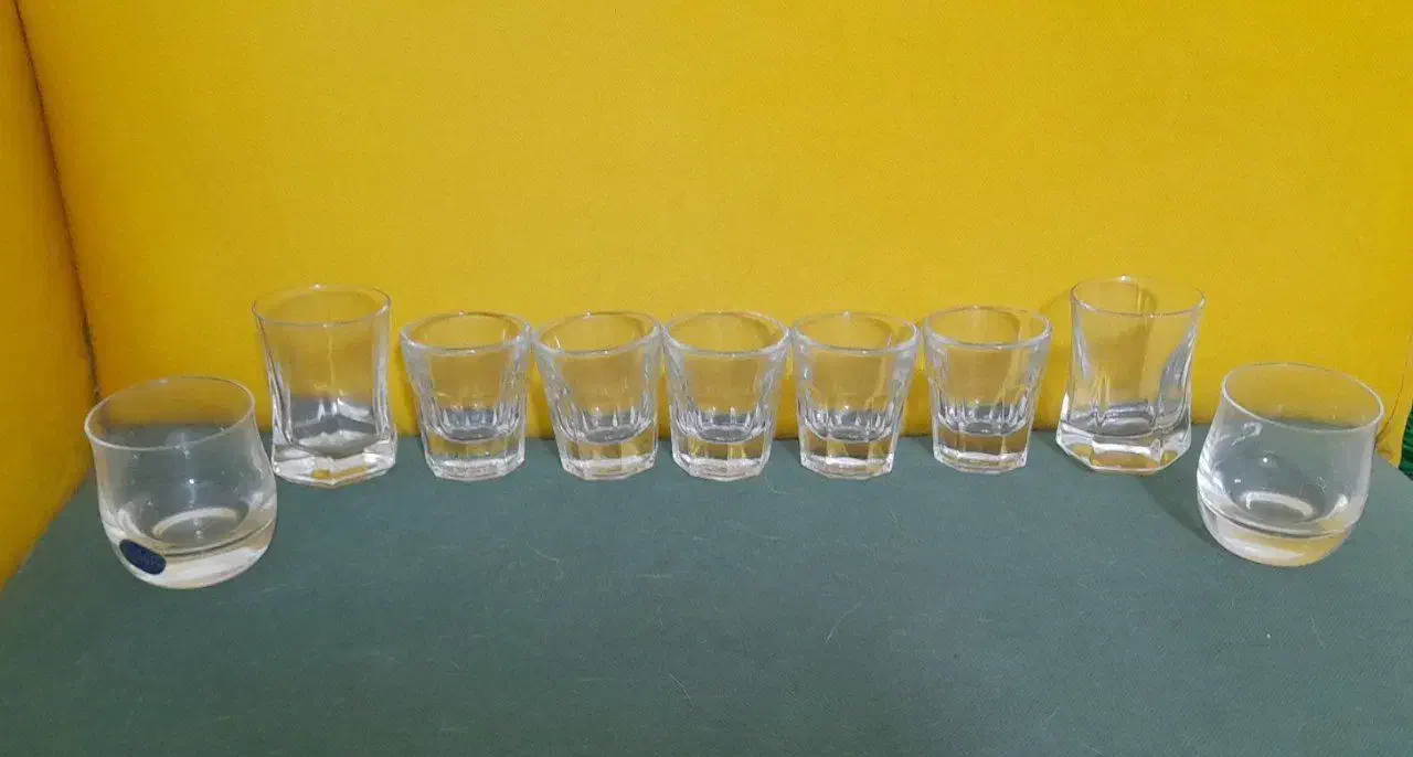 ظروف فرانسوی و کریستالی|حراج|کیش, |دیوار