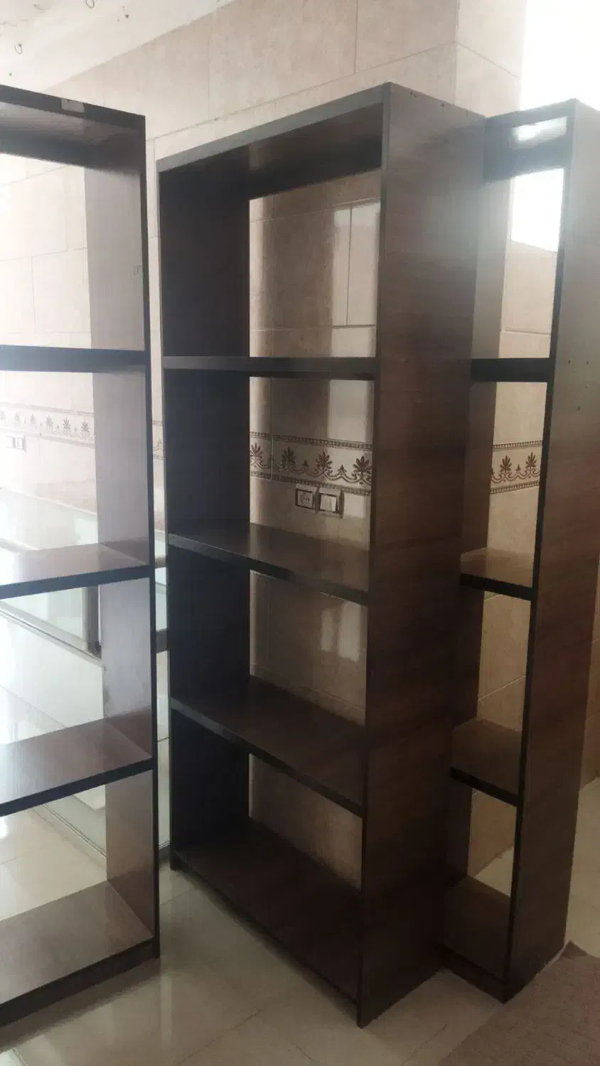 قفسه چوبی|کتابخانه، شلف، قفسههای دیواری|کبودرآهنگ, |دیوار