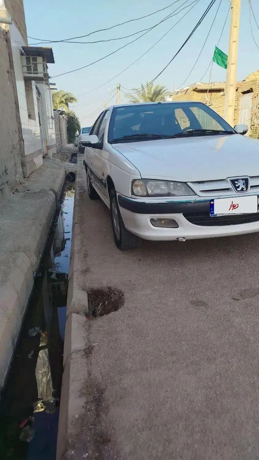 پژو پارس مدل آخر 90 دوگانه فابریک|خودرو سواری و وانت|آبادان, |دیوار