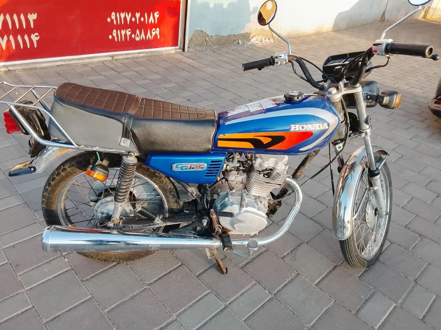 هندا/ مدل/ 95/کمکارکرد/|موتورسیکلت|قرچک, زیبا شهر|دیوار