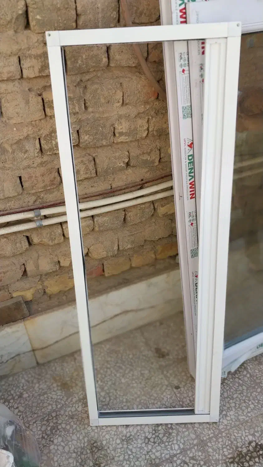 پنجره دوجداره همراه توری|مصالح و تجهیزات ساختمان|قم, هفت تیر|دیوار