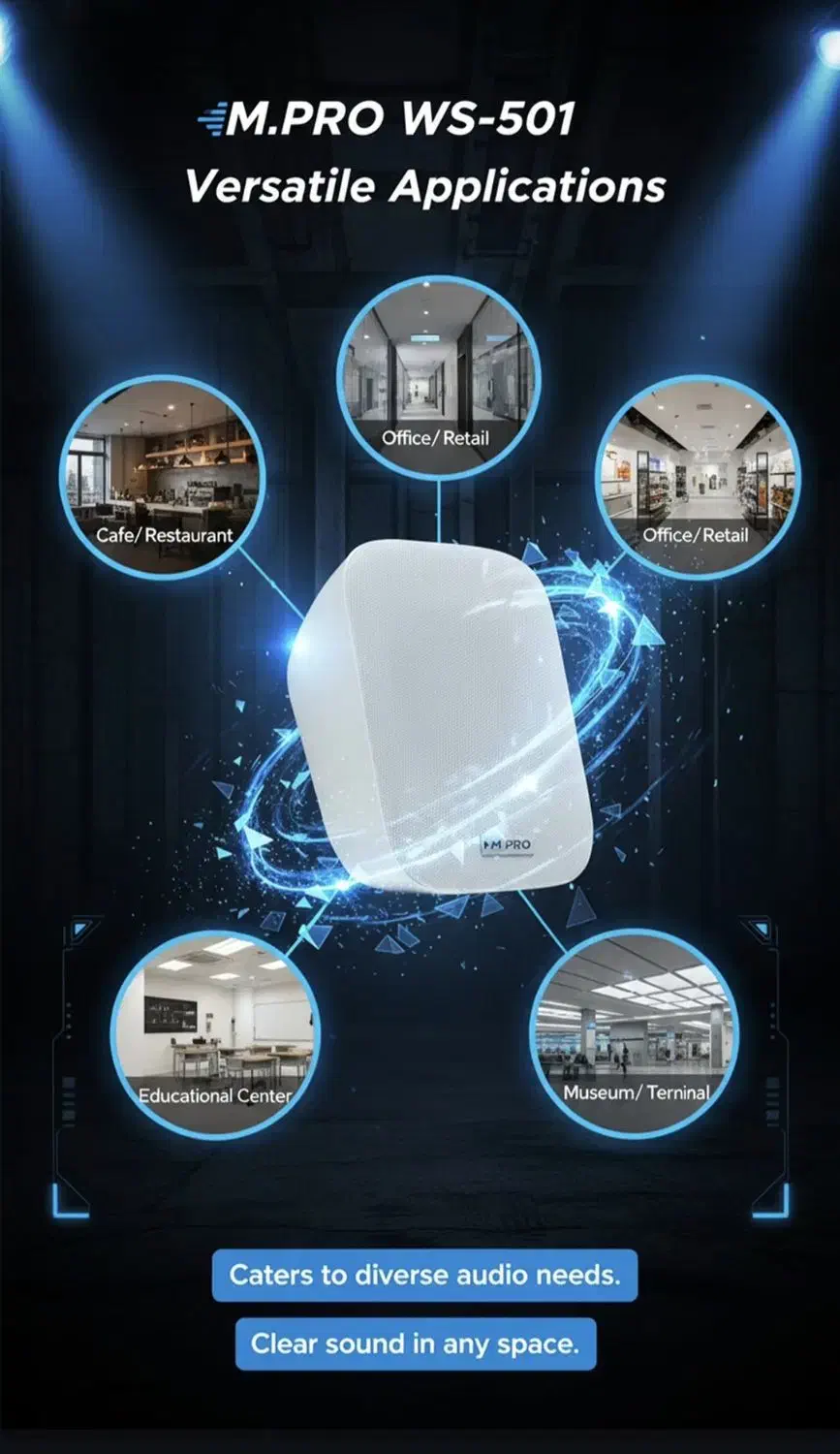 آمپلی فایر وبلندگوسقفی|سیستم صوتی خانگی|اصفهان, خلجا|دیوار