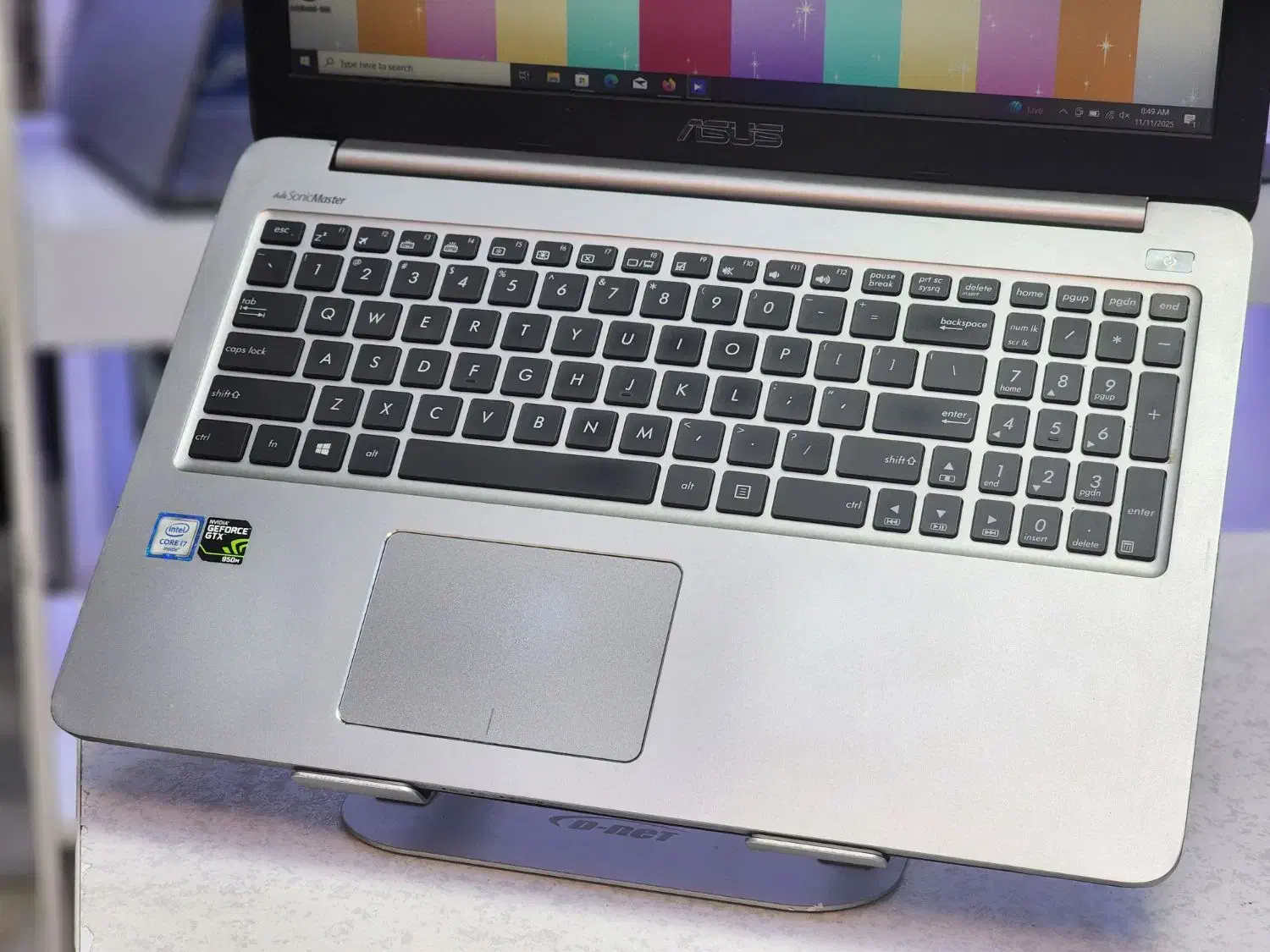 لپ‌تاپ ASUS برای فتوشاپ و بازی سبک|رایانه همراه|اهواز, نادری|دیوار